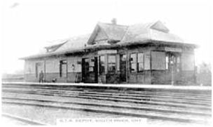 Historical Train Station Photo